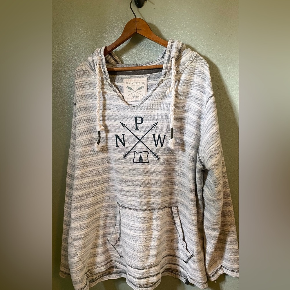 PNW loose fit sweatshirt. It is used but still a ton of life left!
